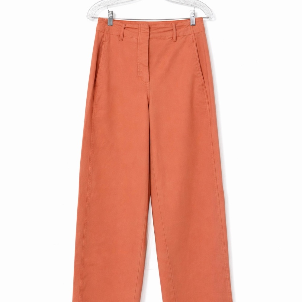 Aritzia Wilfred Wide Leg Cotton/Lyocell Stretchy Pants, Size 6 US